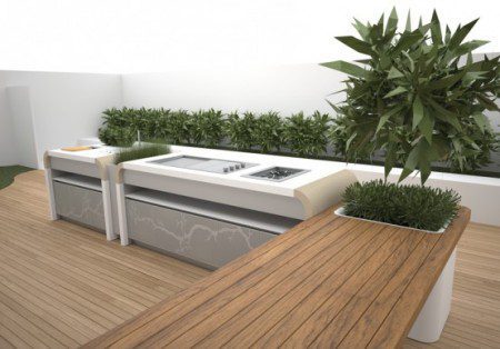Современная открытая кухня от Electrolux Современная открытая кухня от Electrolux