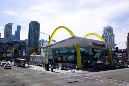 Новый дизайн McDonald's