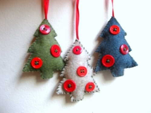 26 оригинальных рождественских украшений из войлока 26 оригинальных рождественских украшений из войлока