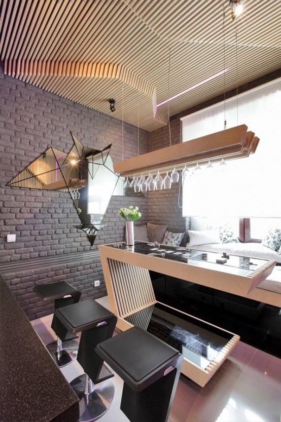 Geometrix Design Studio представляет футуристический дизайн кухни Geometrix Design Studio представляет футуристический дизайн кухни