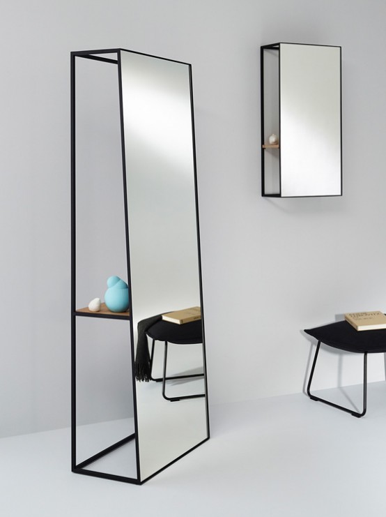 Chassis mirrors: объемные зеркала от студии MaDe