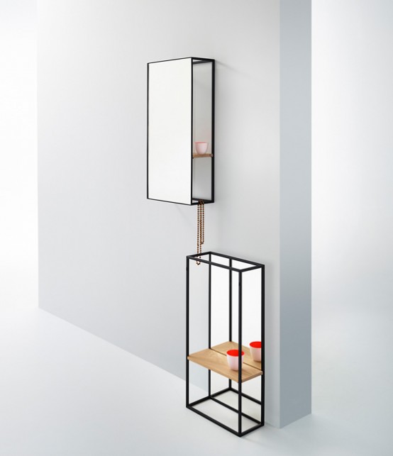 Chassis mirrors: объемные зеркала от студии MaDe