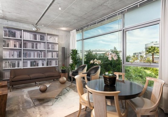 Голливудский лофт от Slesinski Design Group