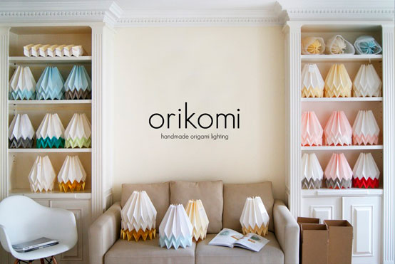 Orikomi: коллекция абажуров в стиле оригами Orikomi: коллекция абажуров в стиле оригами