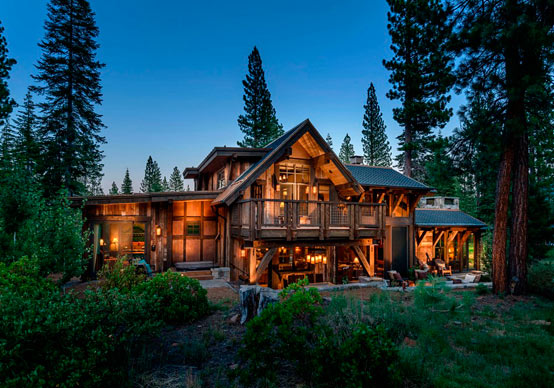 Austin Cabin: роскошное шале в Калифорнии