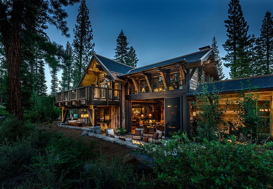 Austin Cabin: роскошное шале в Калифорнии