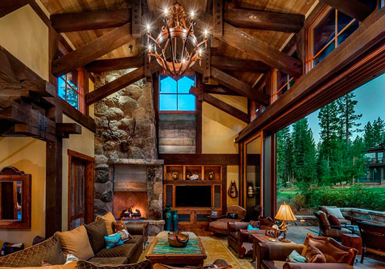 Austin Cabin: роскошное шале в Калифорнии
